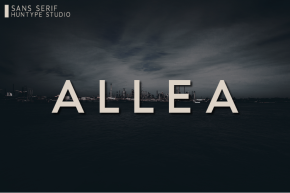 Allea: A Timeless Sans Serif for Branding Projects