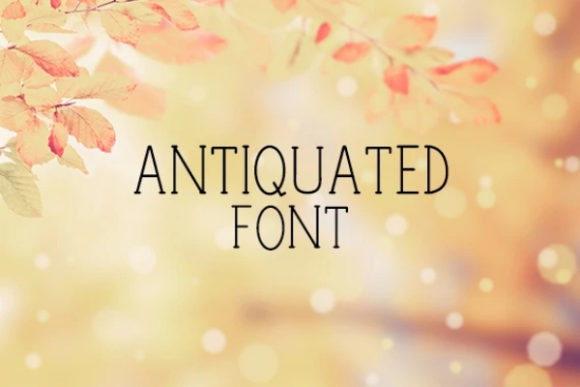 Antiquated: A Serif Font for Timeless Web Design