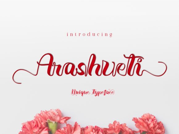 Arashveti: A Handwritten Font That Elevates Digital Design