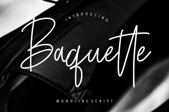 Baquette Font for Modern Web Design