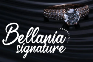 Bellania Signature Font for Modern Branding