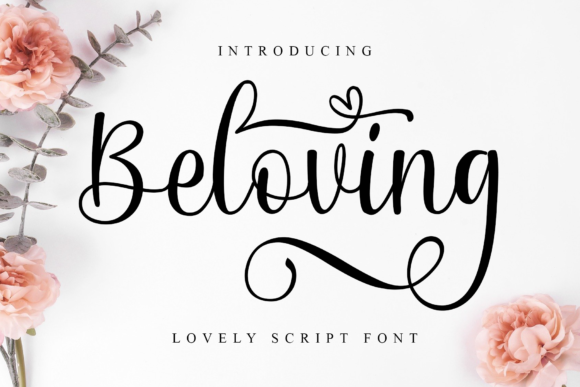 Beloving: A Script Font That Adds Elegance to Digital Design