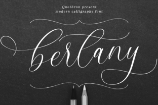 Bertany Script Font Review for Branding Projects
