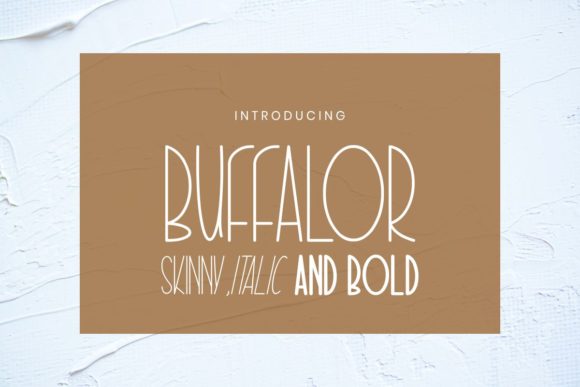 Buffalor: A Font That Adds Magic to Branding