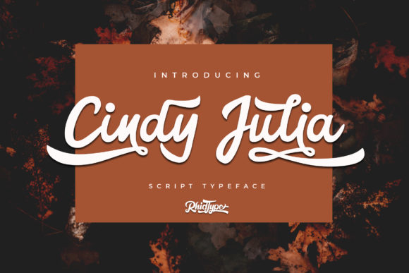 Cindy Julia: A Handwritten Font for Modern Web Design