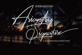 Designing with Arianthy: A Handwritten Font for Editorial Elegance