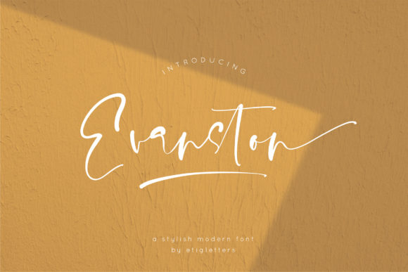 Evanston: The Handwritten Font That Elevates Your Brand
