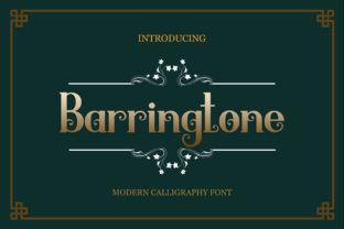 Font Choice That Speaks Volumes: Barringtone in Action