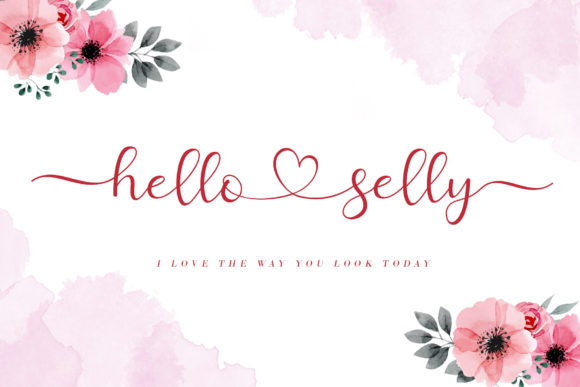 Hello Selly: A Handwritten Font That Breathes Life Into Your Creations