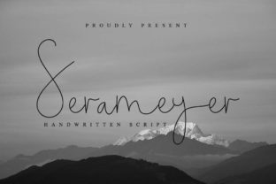 Introducing Serameyer: A Versatile Handwritten Font for Editorial Design