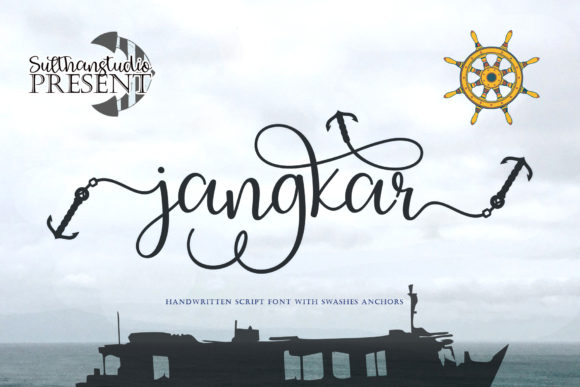 Jangkar: A Handwritten Font for Creative Makers