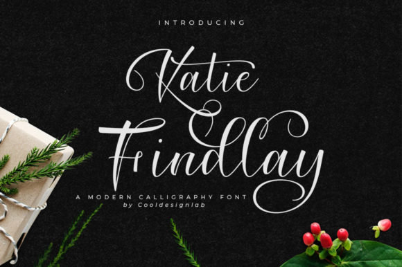 Katie Findlay: A Script Font That Breathes Life Into Your Creations
