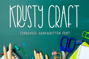 Krusty Craft: A Handwritten Font for Professional Branding