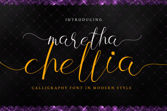 Maretha Chellia: A Script Font with Personality
