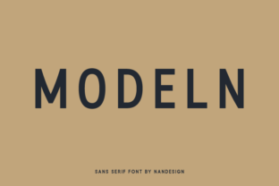 Modeln: A Versatile Sans Serif Font for Modern Web Design
