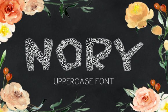 Nory: A Decorative Font for Editorial Design