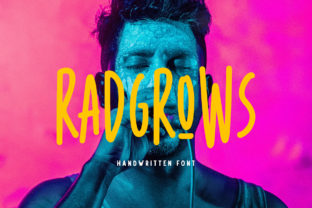 Radgrows: A Friendly Sans Serif Font for Modern Web Design