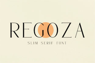 Regoza: A Serif Font That Elevates Every Craft Project