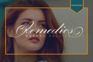 Remedios: A Script Font for Editorial Elegance