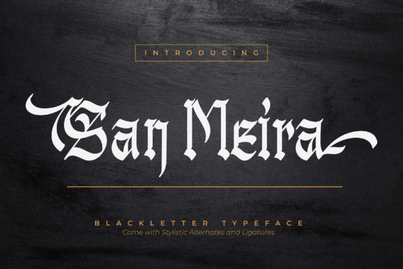 San Meira: A Font That Elevates Your Brand