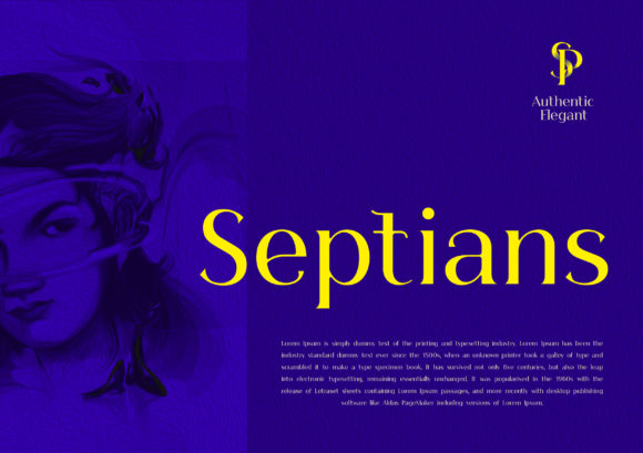 Septians: A Serif Font That Elevates Editorial Design