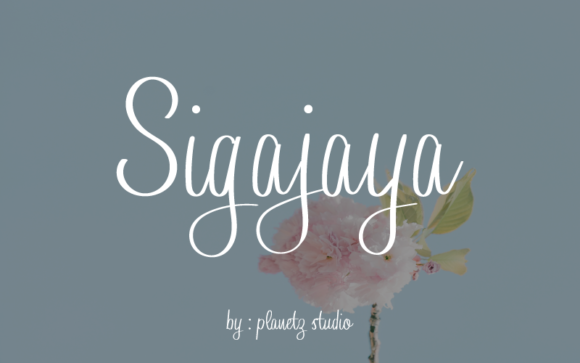 Sigajaya: The Font That Elevates Your Brand