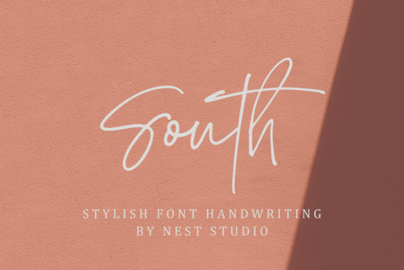 South: A Script Font with Soul for Editorial Design