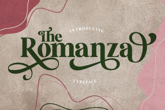 The Romanza: A Serif Font That Elevates Your Brand