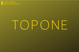 Topone: A Font That Elevates Every Editorial Moment