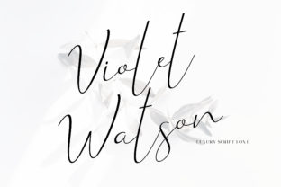 Violet Watson: A Versatile Script Font for Modern Web Design