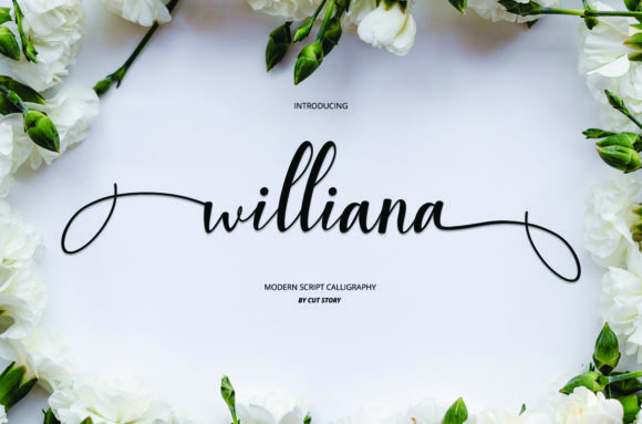 Williana: A Font for Thoughtful Design