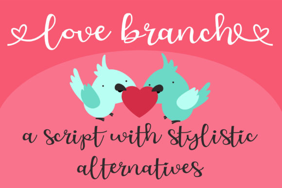 ZP Love Branch: A Font That Elevates Campaigns with Elegance and Versatility